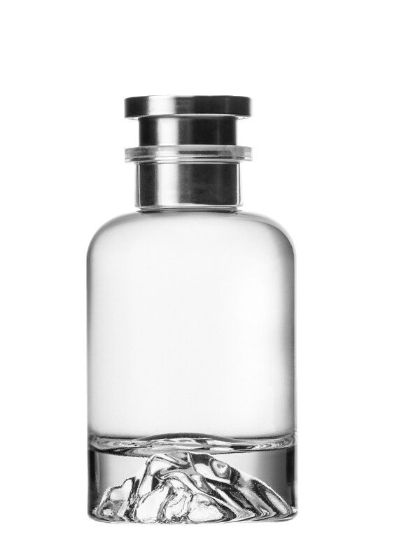 thick glass perfume bottle