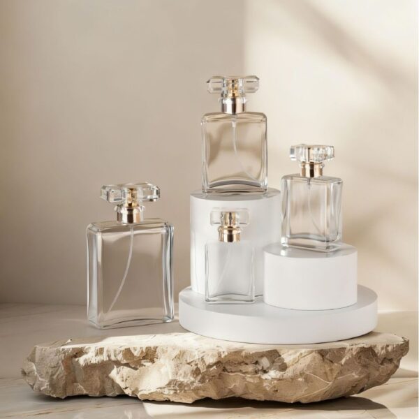 decorative glass bottle