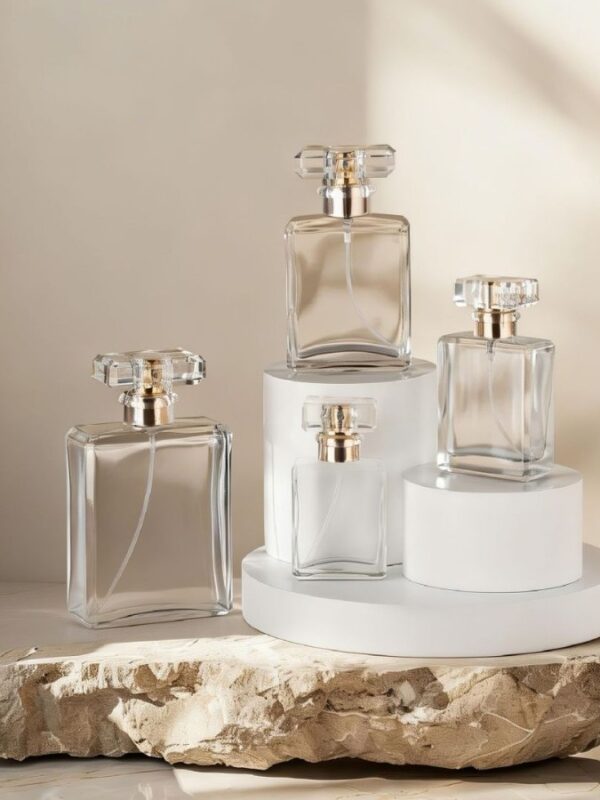 decorative glass bottle